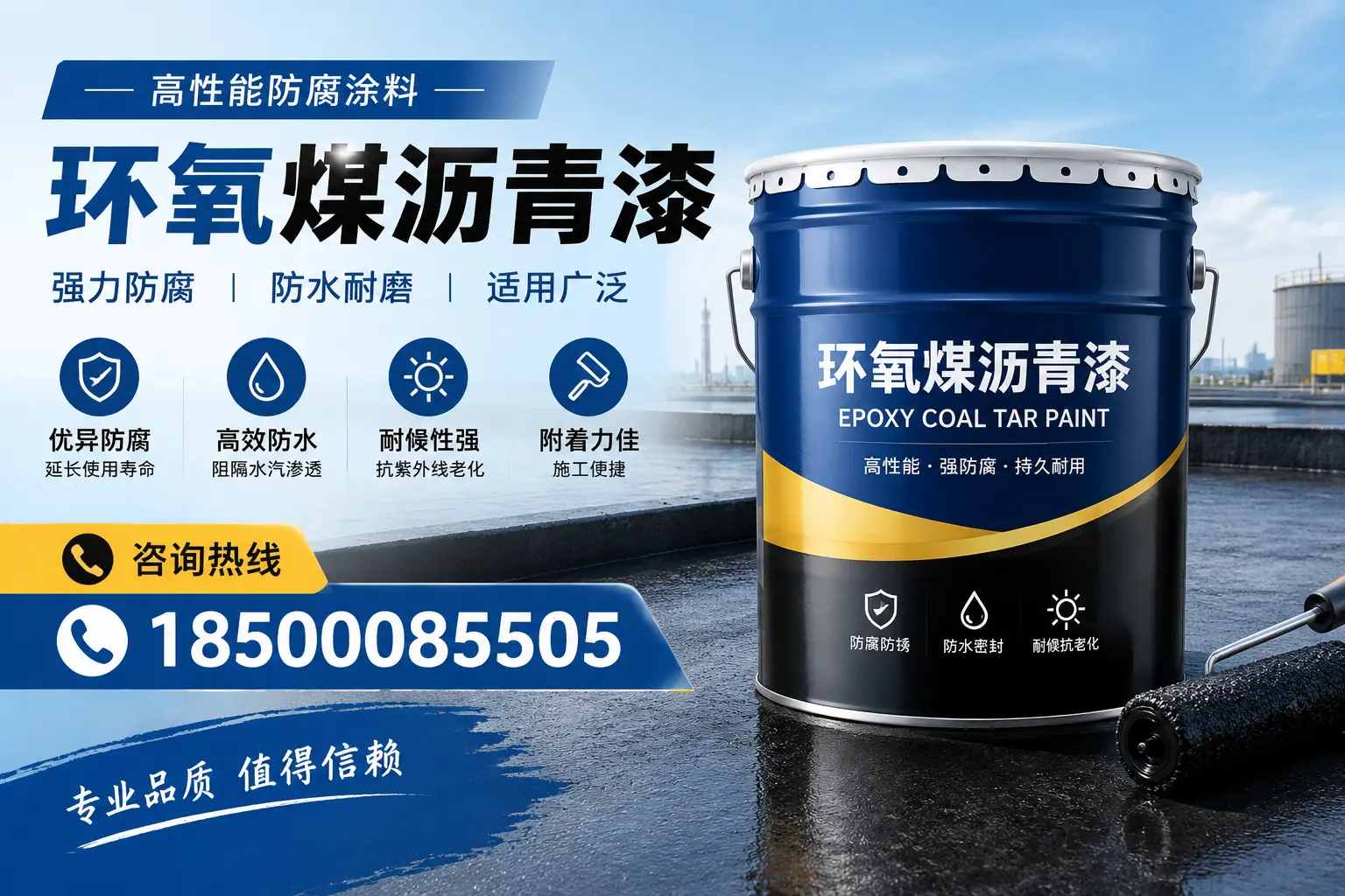 环氧煤沥青漆的主要成分与功能，新星用户深度了解