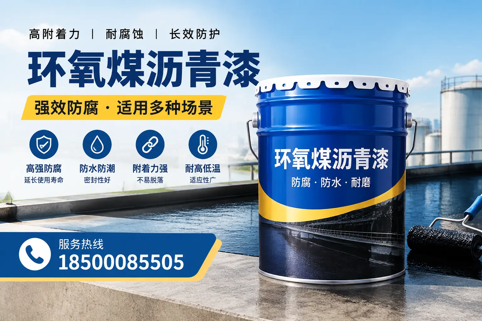 环氧煤沥青漆与油漆的区别，新星消费者最关心的问题